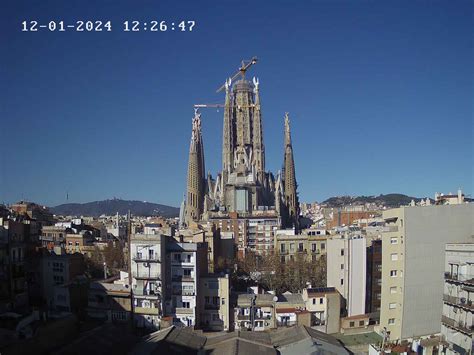 barcelona webcam sagrada familia